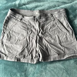 Grey cargo shorts